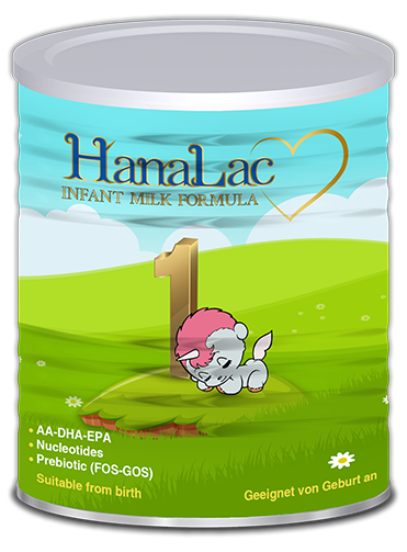 Hanalac 1 infant milk formula for baby 0-6