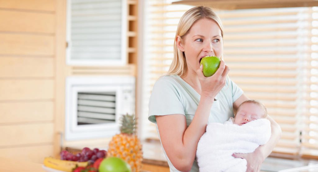 a lactating mother needs Healthy nutrition